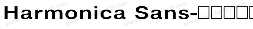 Harmonica Sans字体转换